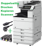 canon, imagerunner, advance, c5540i, -4, papierfächer-fax, farbkopierer, netzwerkdrucker, scanner, fax